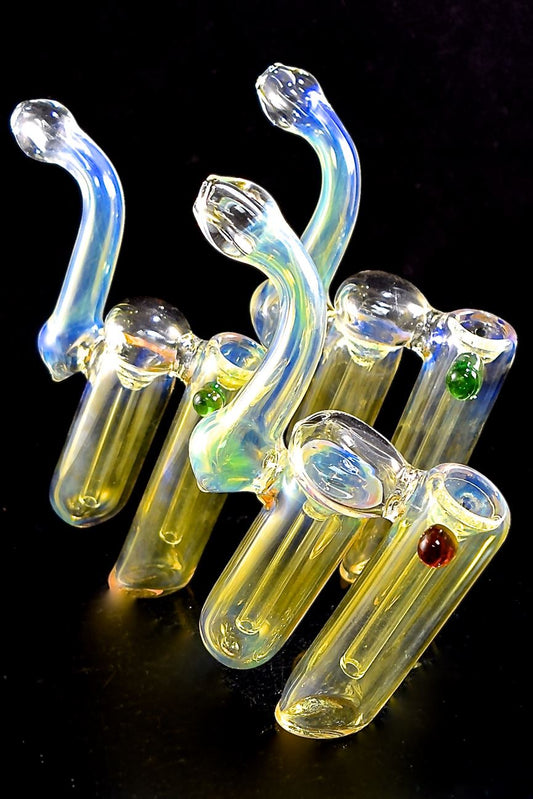 Standing Double Body Bubbler | Double Bubbler | Wholesale Glass Pipe-1374