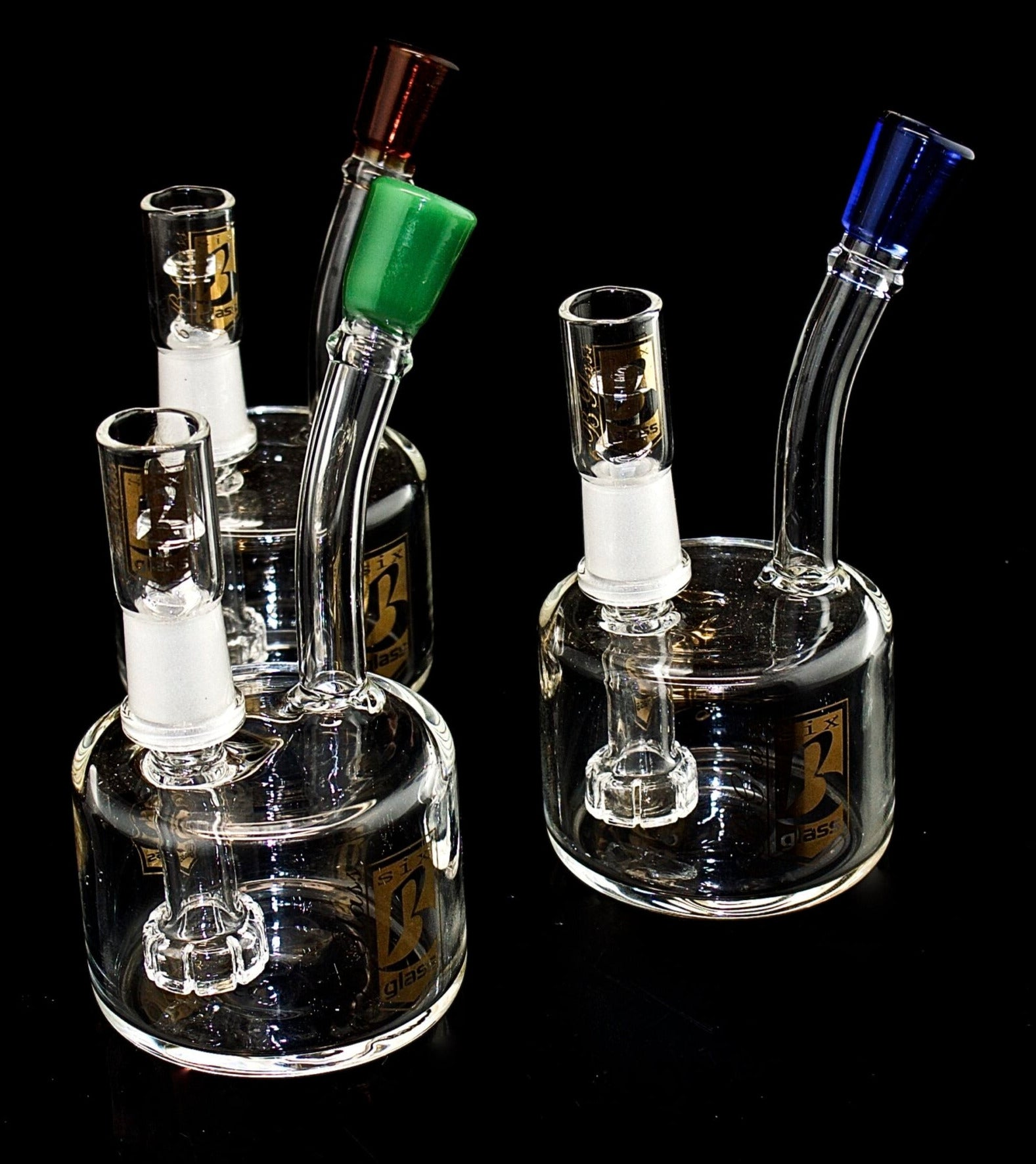 6B GLASS MINI WATER PIPE