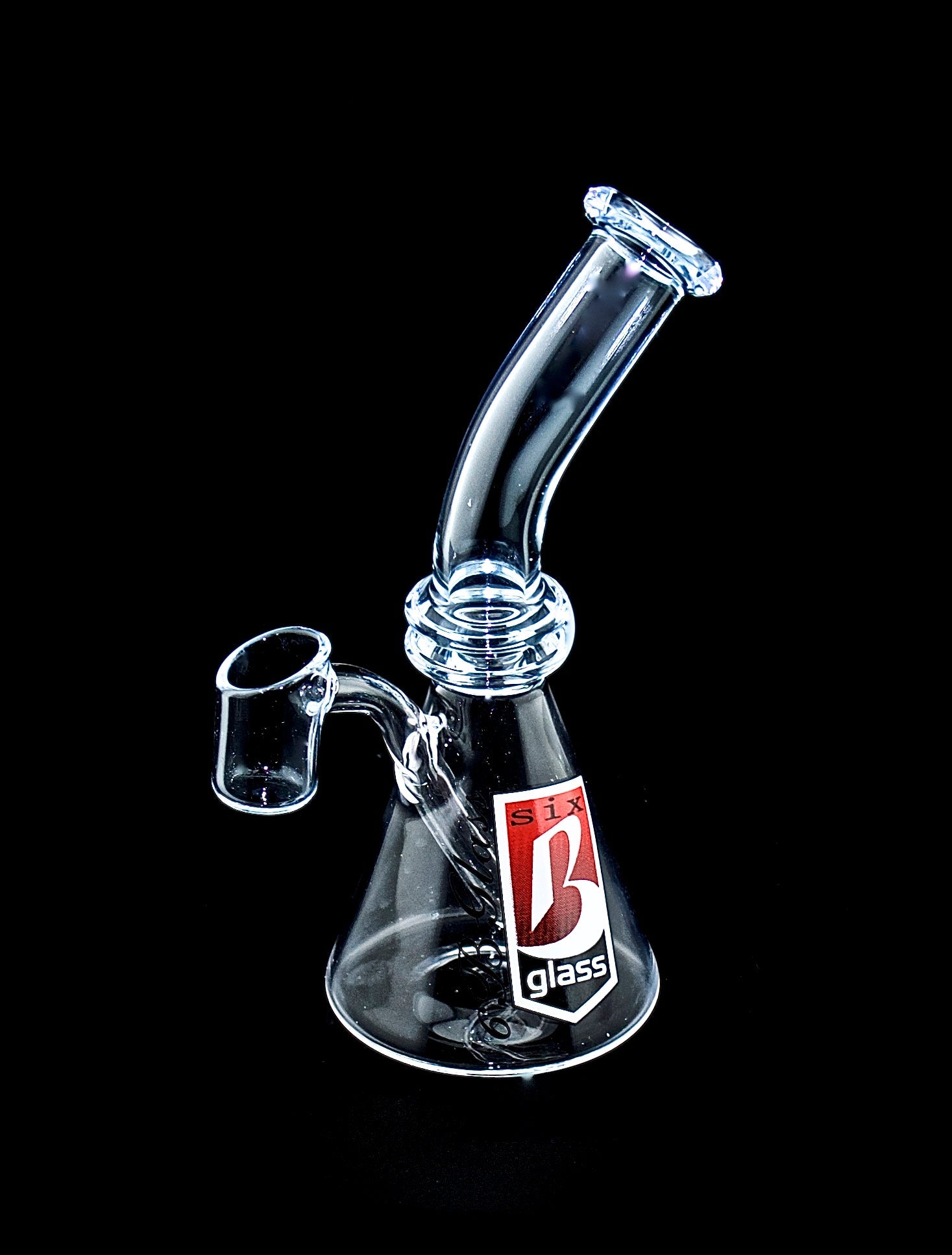 6B GLASS - DAB BANGER MINI WATER PIPE-506