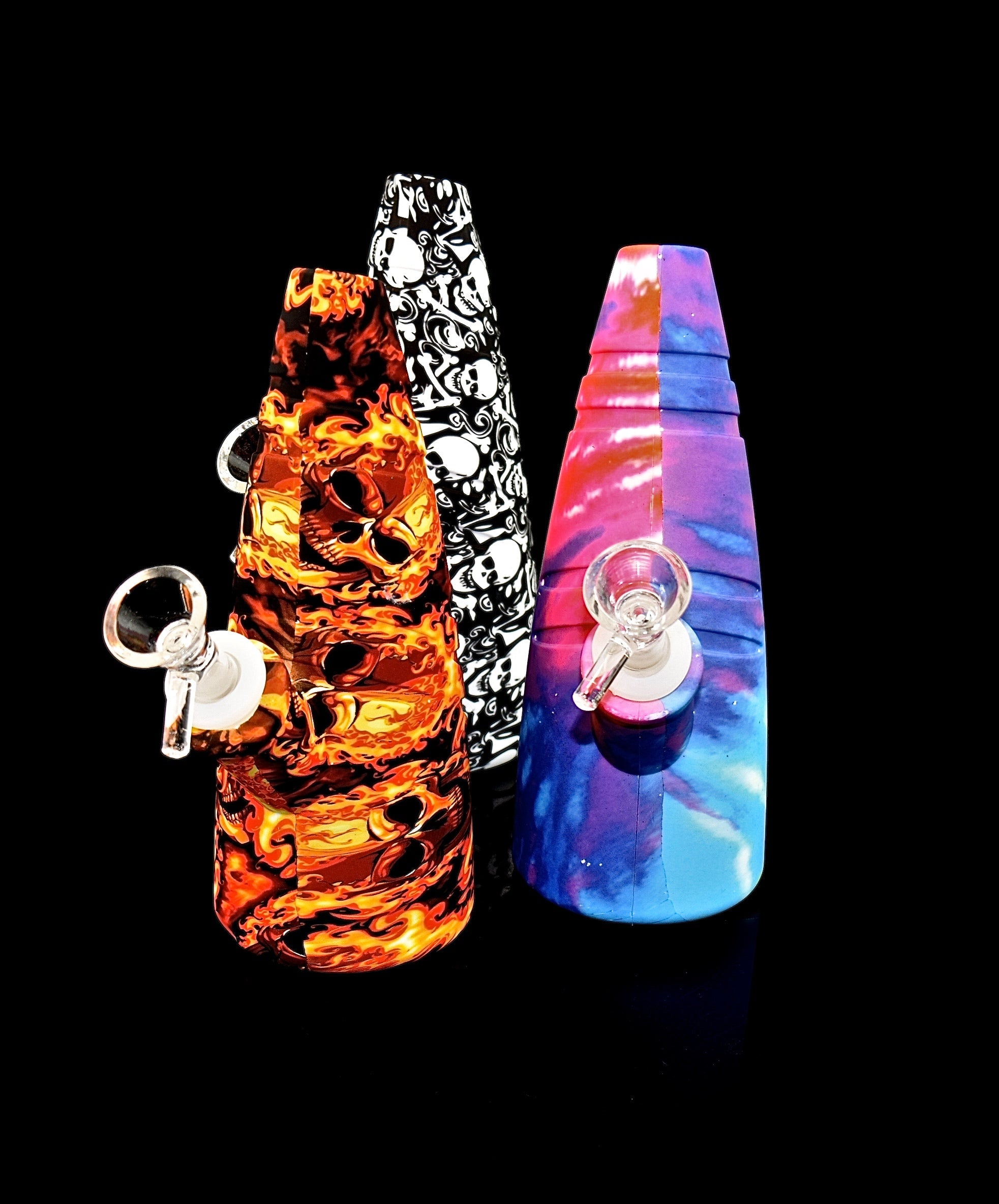 Lava Lamp Silicone Water Pipe