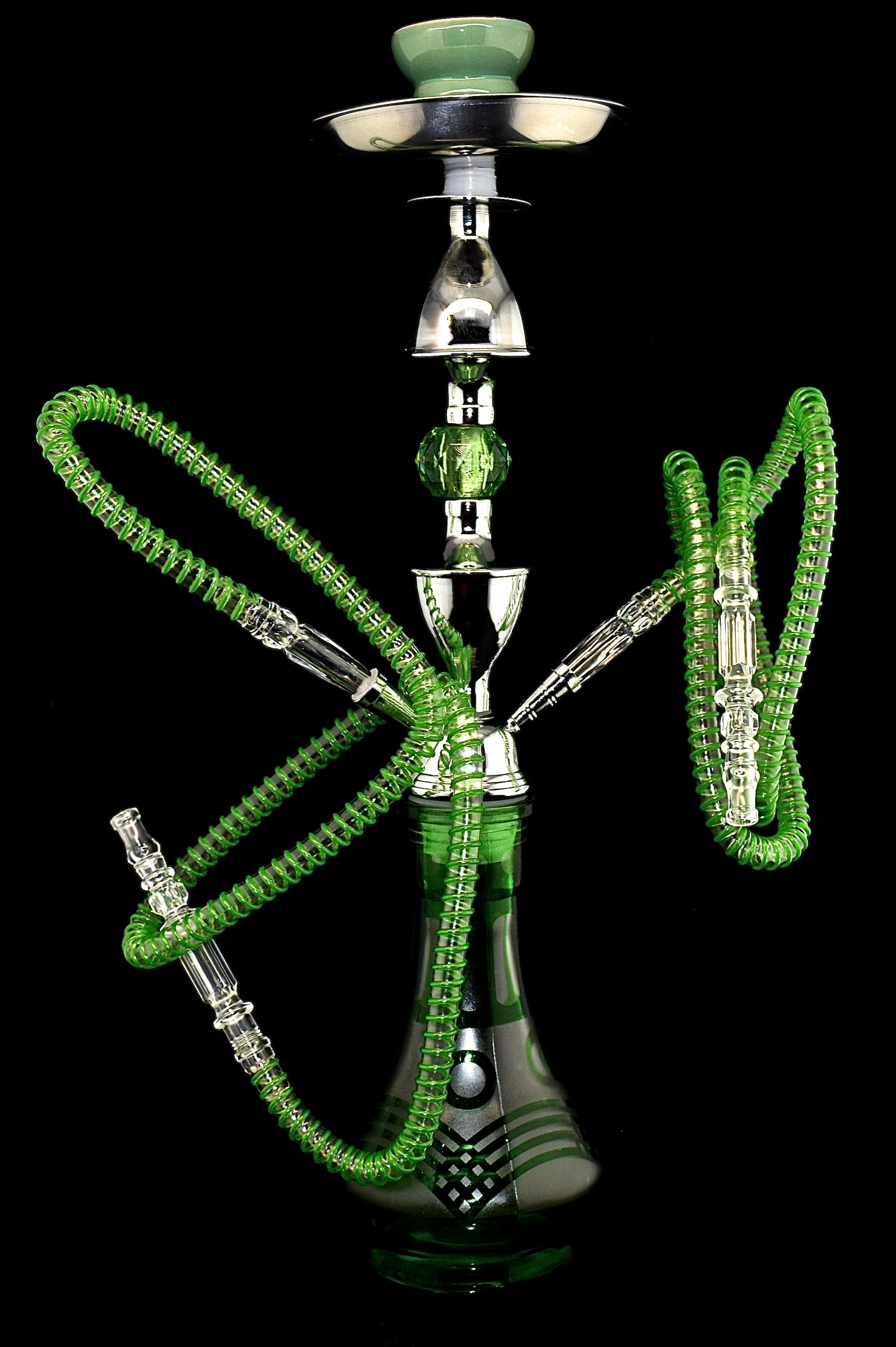 2 Hose Hookah Complete Set - 98