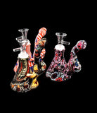 Small Colorful Silicone Recycler Water Pipe