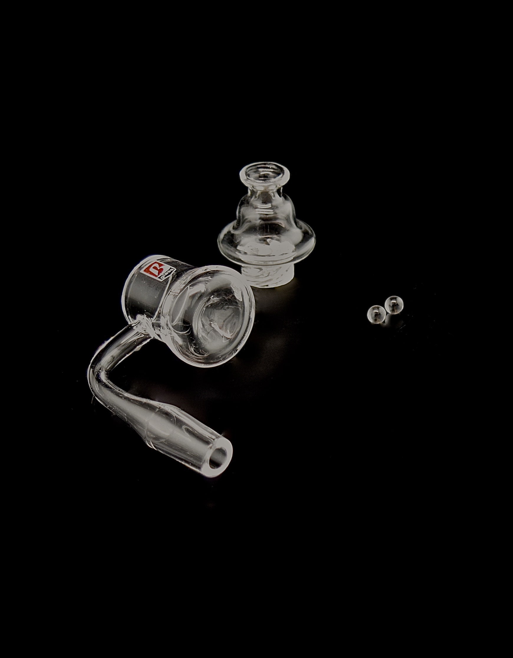 2021 Quartz Banger with Insert Bowl and Spinning Carb Cap Terp Pearls for Glass Water Pipe