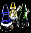 Medium Multicolor GoG Cone Water Pipe with Showerhead Perc-1726