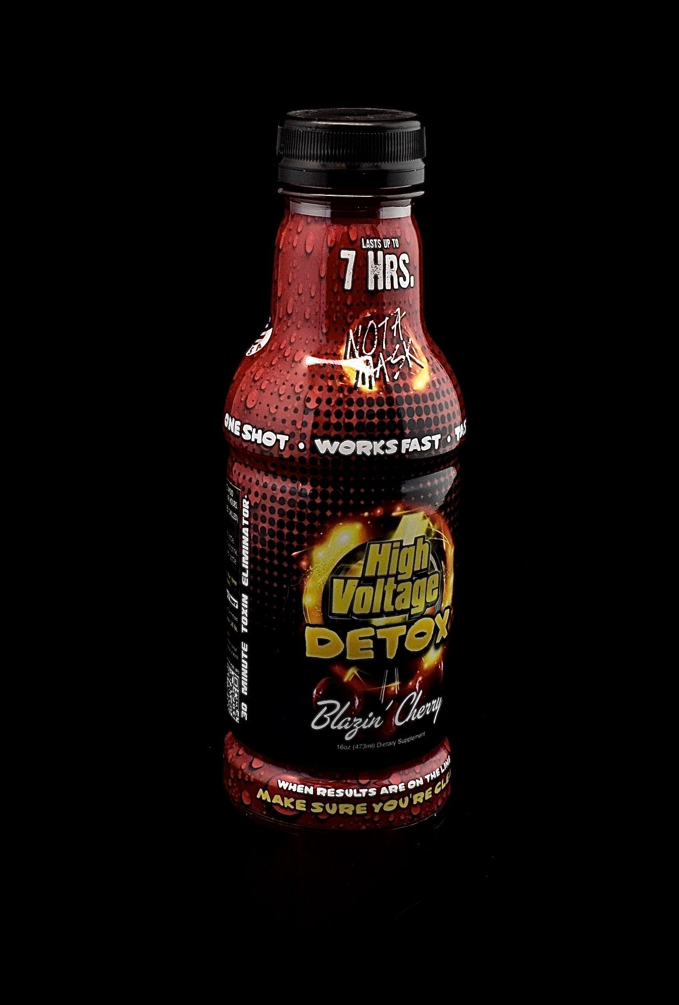 High Voltage Detox Drink 16oz. | Acai Grape, Blazin Cherry, Lemon Lime, Pomegranate,Tropical Orange-800