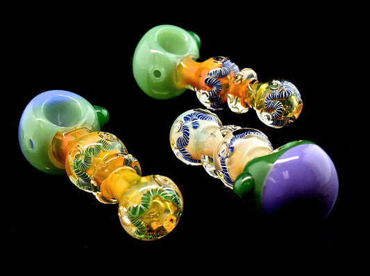 Slim Color Smoking Glass Pipe - 2018