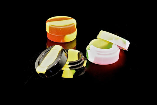 Silicone Wax Containers 5ml Non Stick Wax Oil Multi Use Storage Jar