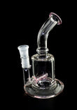 BENT 8" SMOKING GLASS WATER PIPE-353