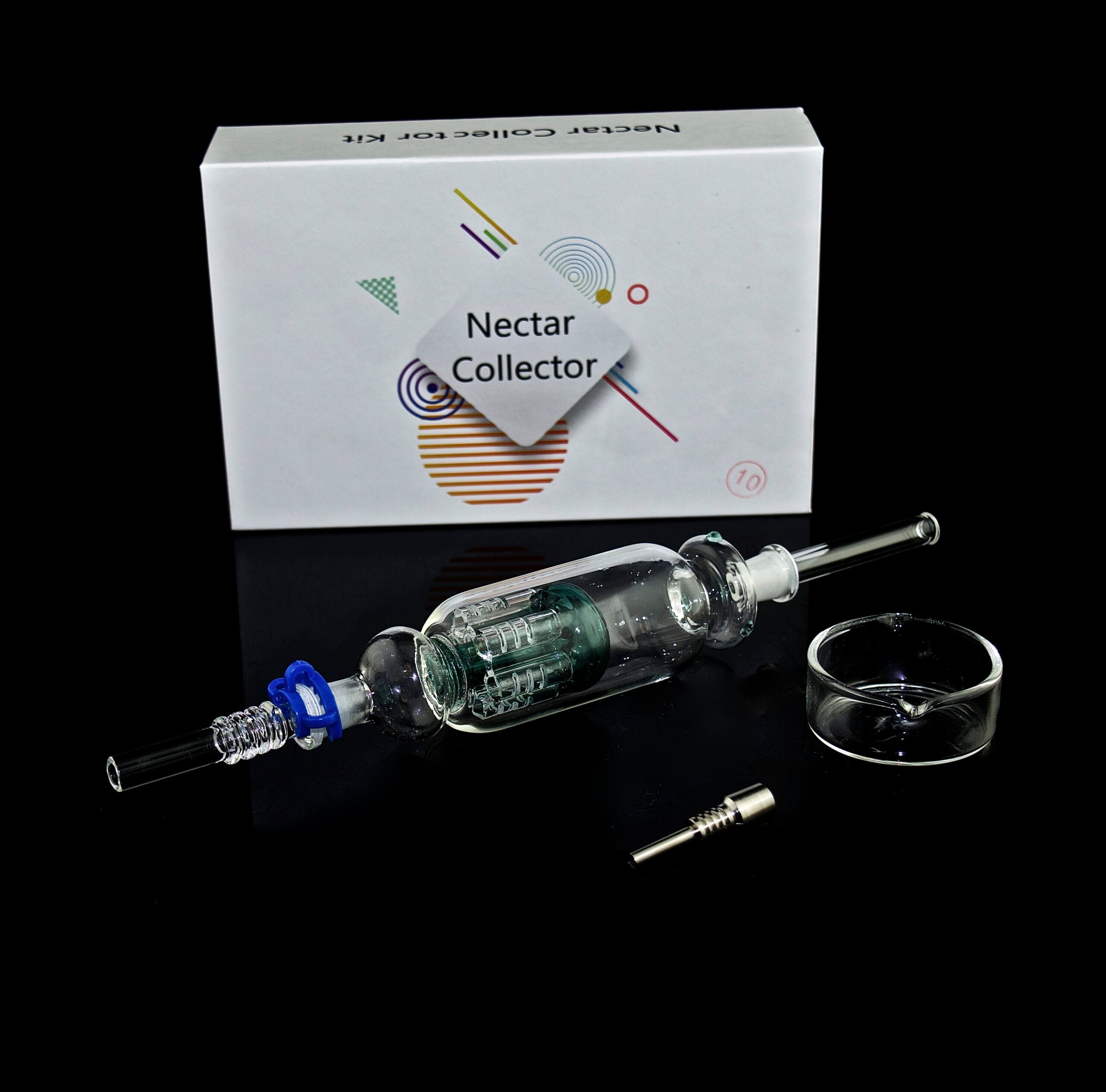 Nectar Collector: Dab Kit With Dish 10mm-1105