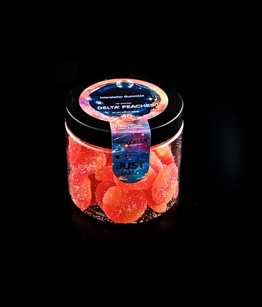 JustDelta Peach Gummies