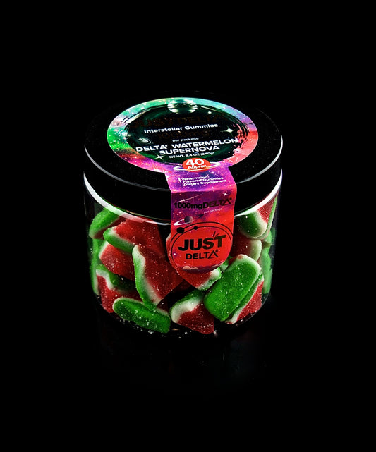 JustDelta Watermelon Supernova Gummies