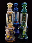 6B GLASS - LAMP Style Smoking Water pipe with Beautiful Perc-2022B07