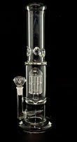 12" Water pipe with tree perc super heavy glass-27