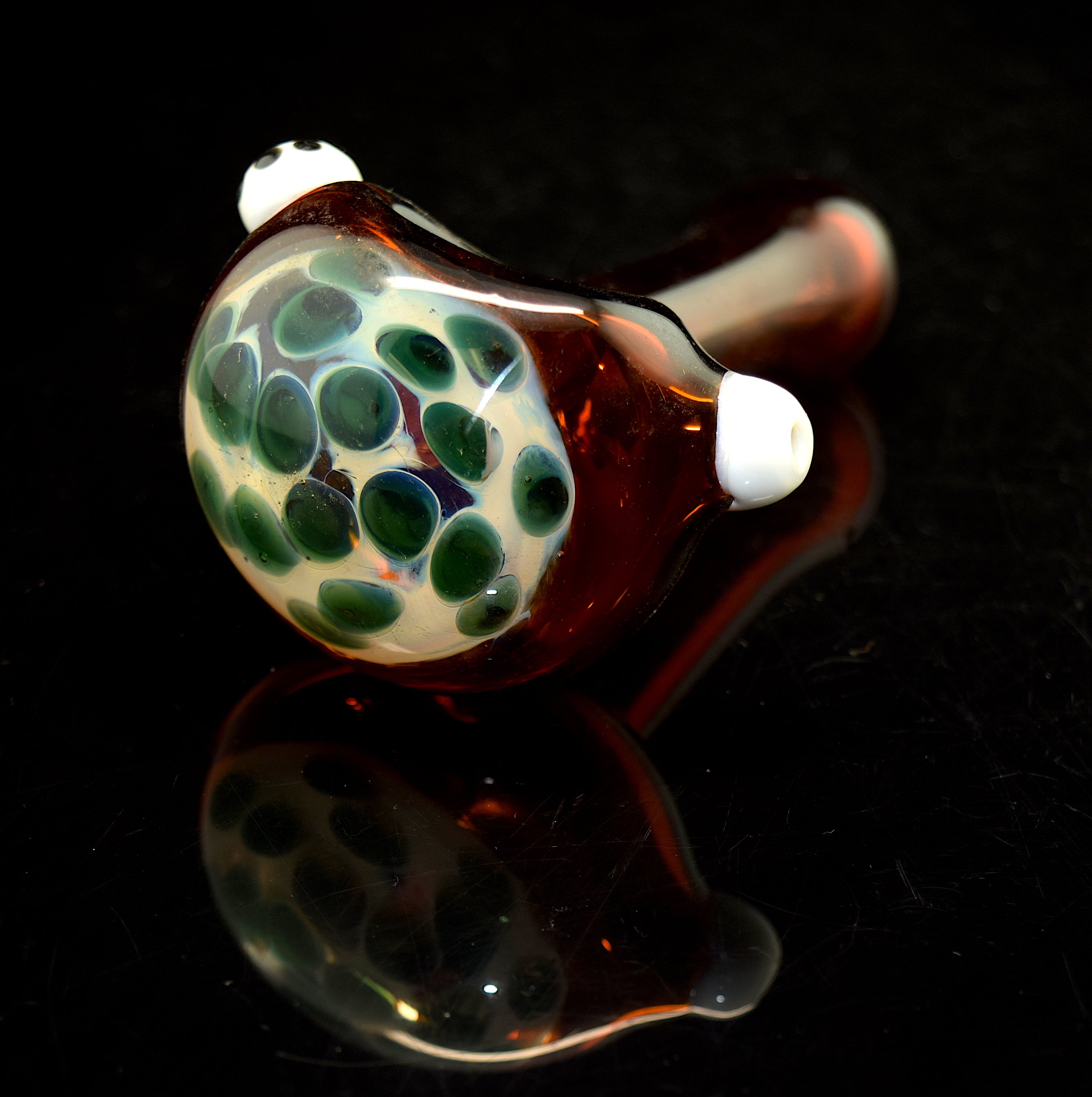 4.5" Recycled Glass Body Glass Hand Pipe 140g  - 1627