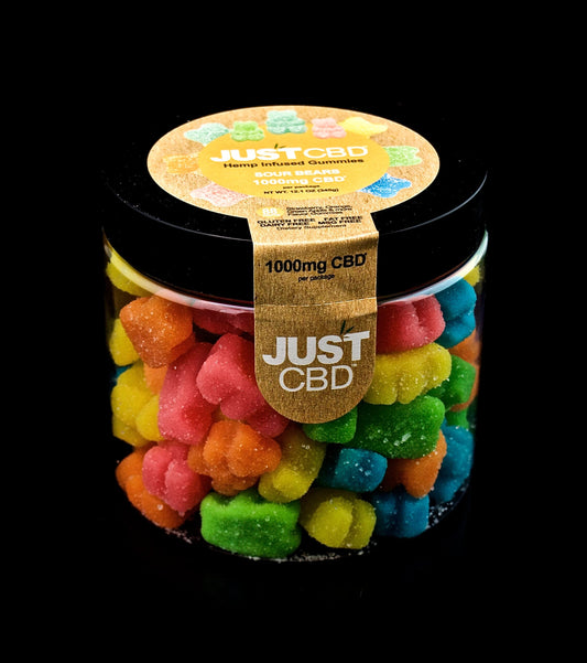 JUST CBD-GUMMIES-1000MG SOUR BEARS-847