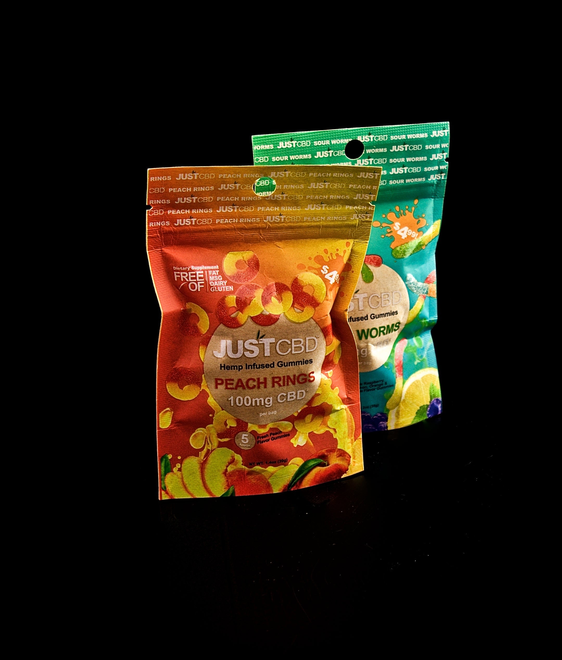 JUSTCBD Mini Bag Gummies