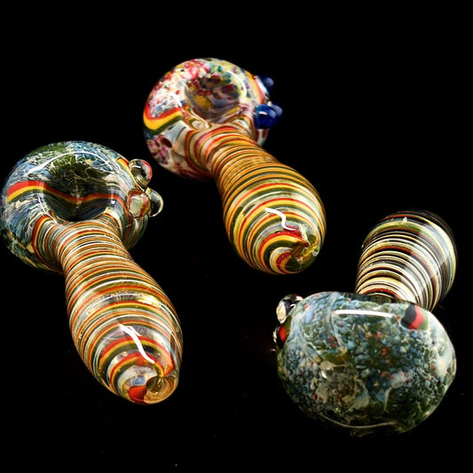 Galaxy Frit Pipe | Colorful Smoking Glass Pip-4089