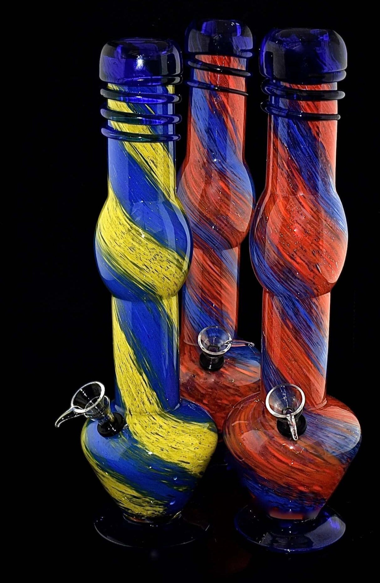 Colorfull Soft Glasss Water Pipe