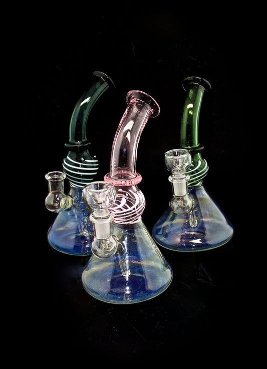 8" Bend Smoking Water Pipe