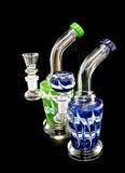 Medium Rasta Style Water Pipe | Bend Bong -1049