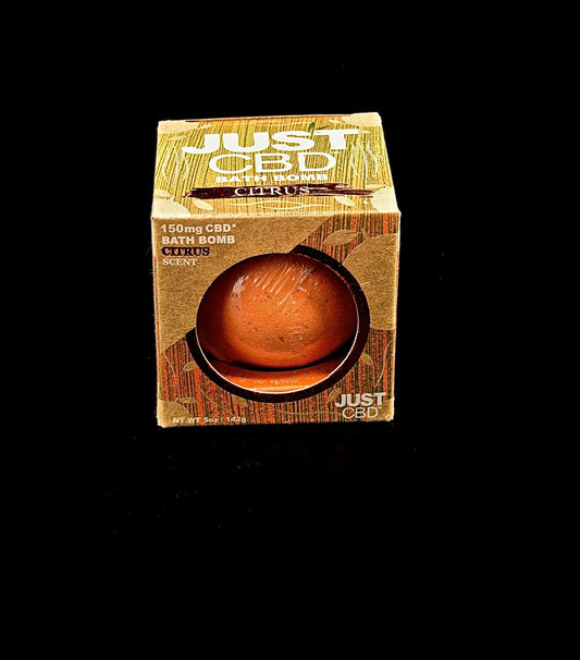 JUST CBD-BATH BOMB-CITRUS-150MG | WHOLESALE Site title Title Separator