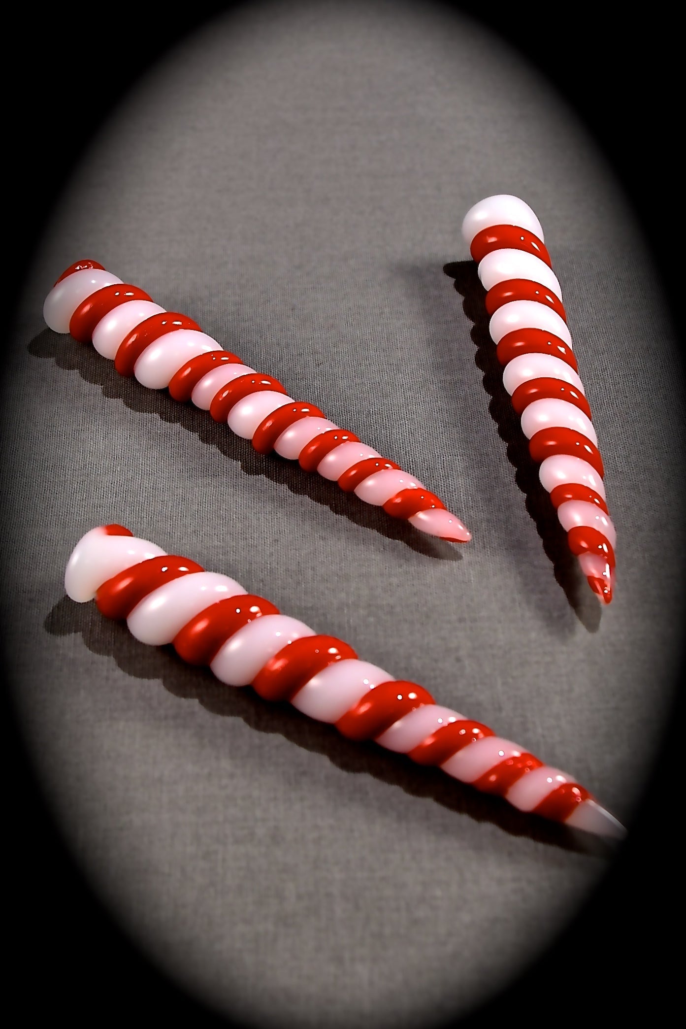 Candy Cane Glass Dabber | Dabber | Wax Dabber-403