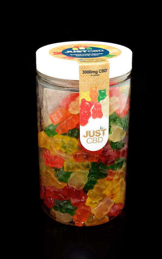 JUST CBD-GUMMIES-3000MG |SUGAR FREE BEARS -876