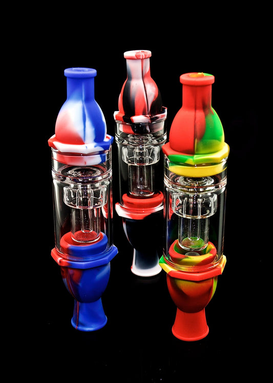 8 Arm Tire Percolator Silicone Nectar Collector