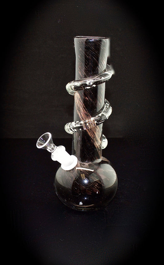 8" Soft Glass Water Pipe