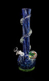 Soft Glass Water Pipe - Three Tone (12") –1366