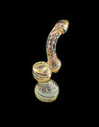 7" Smoking Glass Bubbler Weight:-140gm  Size:-7 inches -266