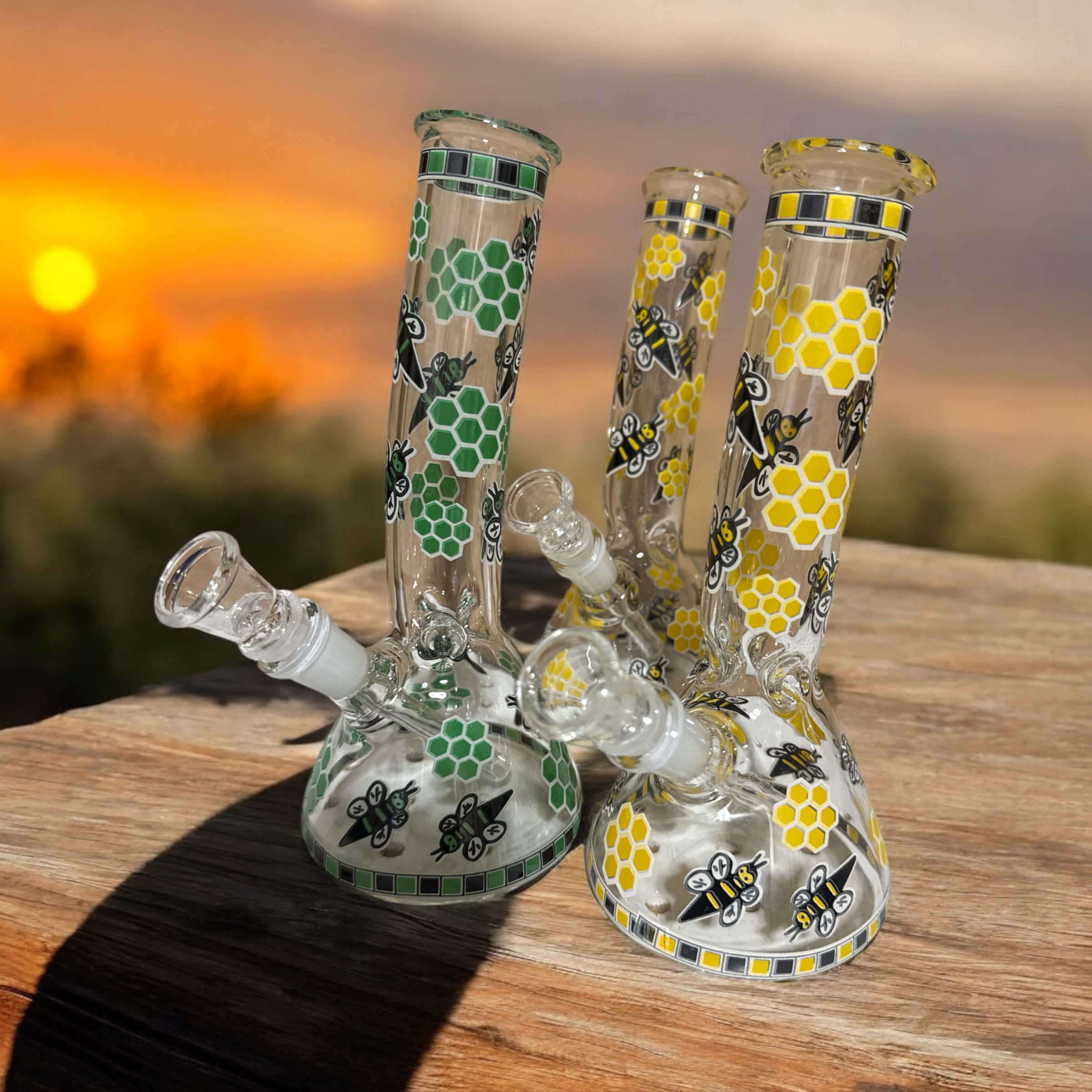 Glow in DARK bIker with decal 2021 GOG Water pipe-677