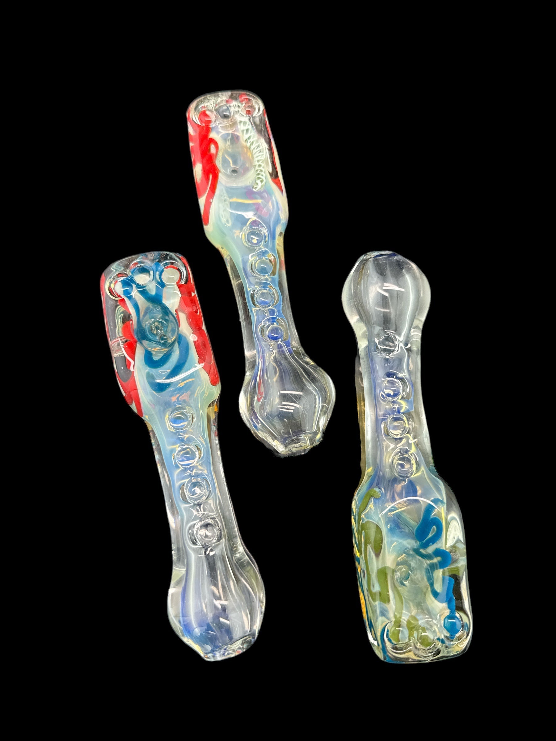 Glass Smoking Pipe | Flat and color change -4067