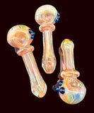 Gold Fumed Hand Pipe | Spoons -4106