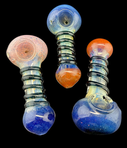 5" Wire Wrapped Glass Pipe -4143