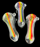 Rasta Smoking Glass Pipe  -4161