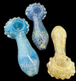 Hand Blown Glass Pipe, Galaxy Pipe, Spoon Pipe, Tobacco Pipe, Blue Pipe, Pipes For Smoking, Smoking Bowl, Heady Pipe, Glass Smoking Pipe-4176