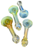 3.5" COLOR CHANGING SMOKING GLASS PIPE  -4189