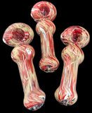 Marble Glass Smoking Pipe Crystal Glass Tobacco Smoking Pipe -4197