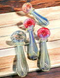 Color Changing Smoking Glass Pipe Colorful head -4201