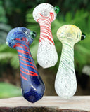 Heavy Colorful Fancy Cheap Best Quality smoking Glass Pipe- 4208