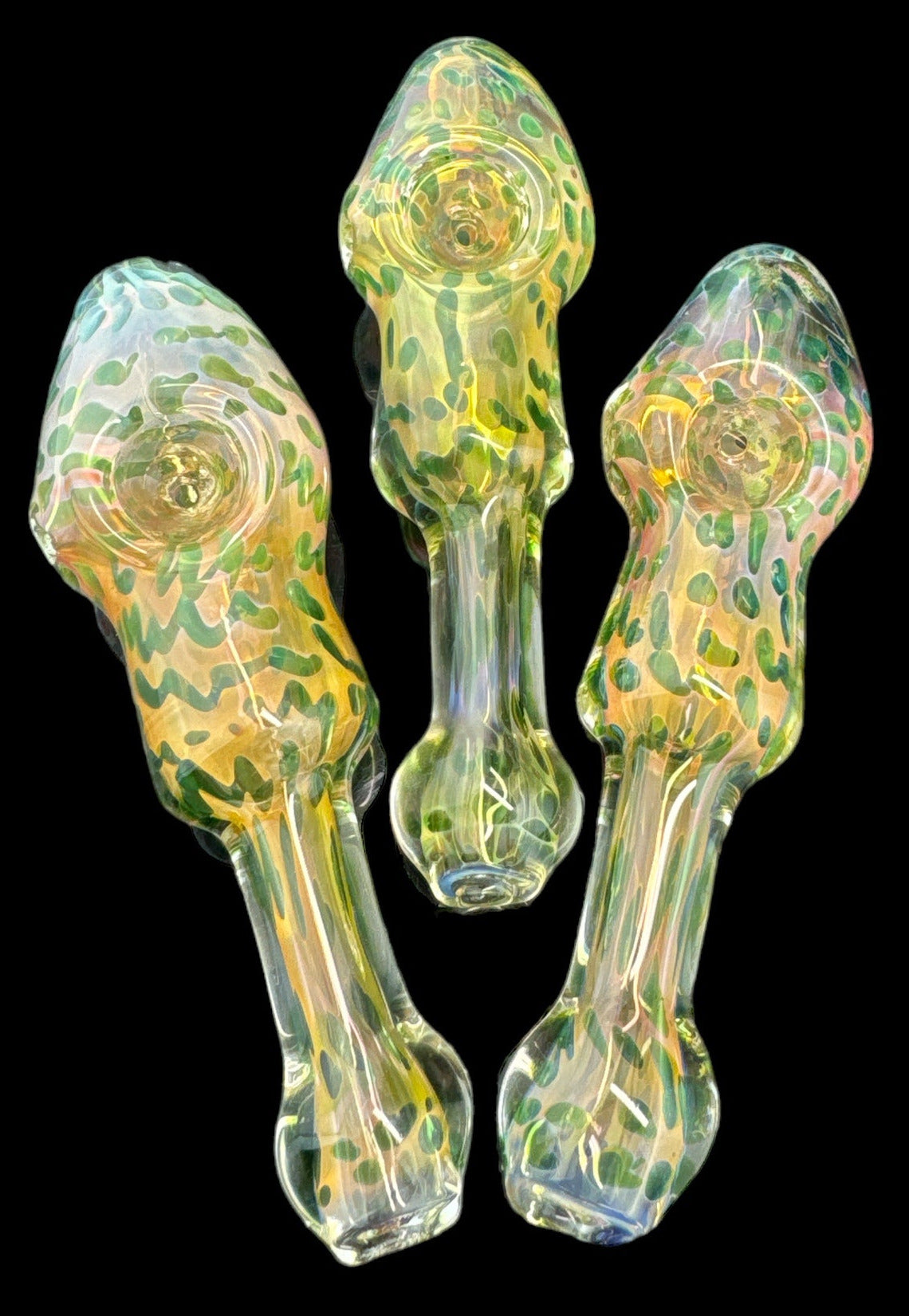 5" SMOKING COLORFUL GLASS PIPE - 4244