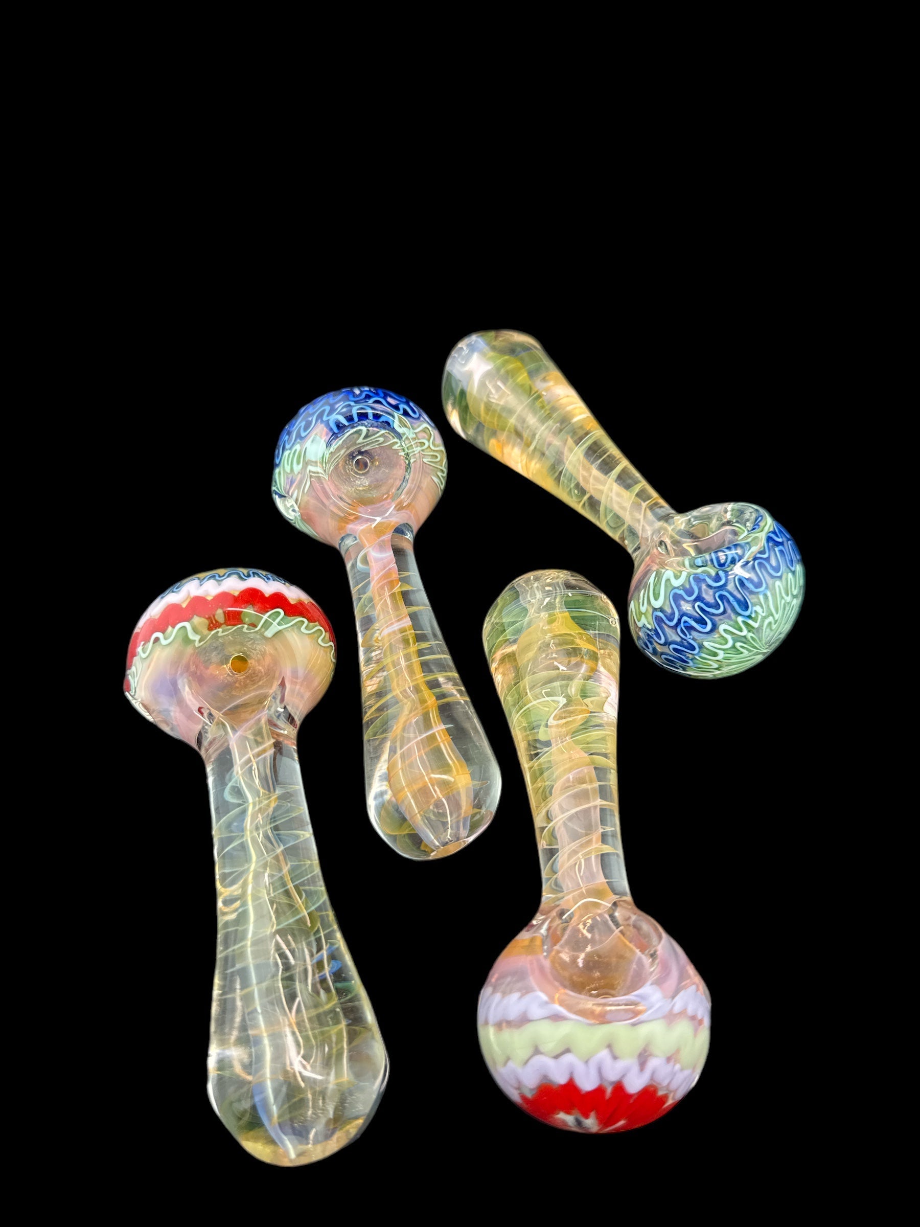 2025 NEW SMOKING HAND GLASS PIPE BEST & CHEAP PRICE -4245