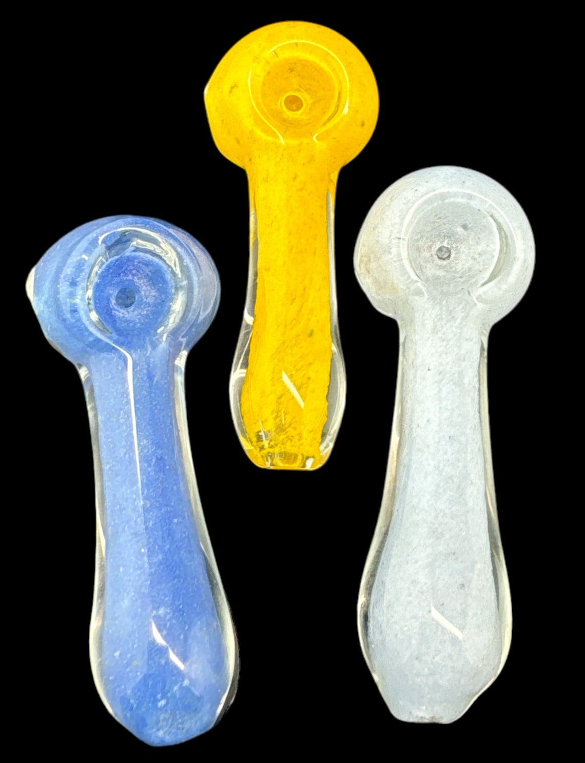 3" Frit Smoking Glass Pipe -4251