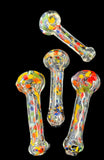 Rasta 3" Smoking Glass Pipe  - 4279