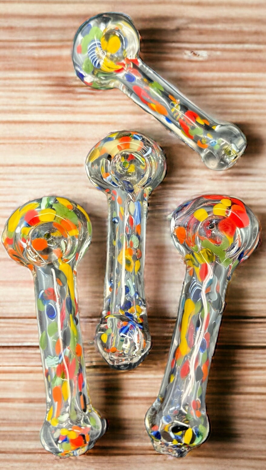 Rasta 3" Smoking Glass Pipe  - 4279