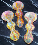 3" SMOKING GLASS PIPE-4306