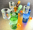 New Mini Glass Colorful Smoking Glass Water Pipe  -2023B52